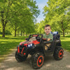 Keppz 4x4 Graffiti-Style Ride-On Jeep for Kids  Dual Motor, LED Lights, Music & Remote Control.